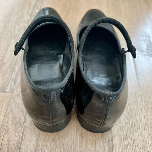 SAINT LAURENT Patent leather Mary Jane Flats Shoes size EUR 36